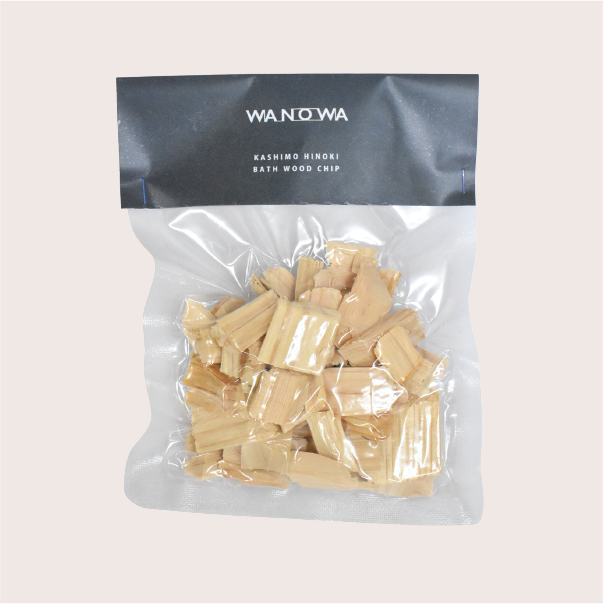 WANOWA ナチュラル 加子母ひのき バスウッドチップ